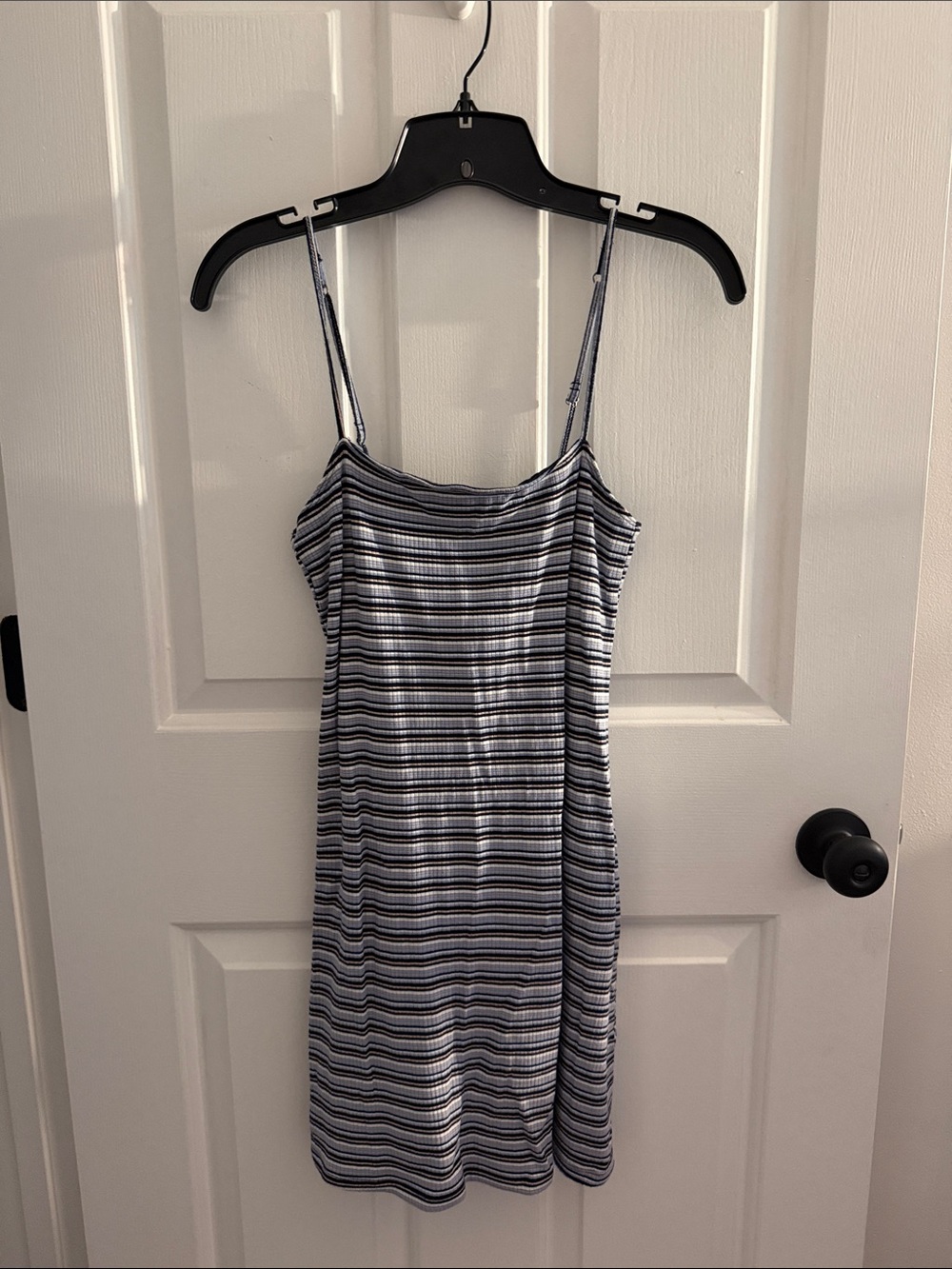 Hollister Navy & White Striped Mini Dress